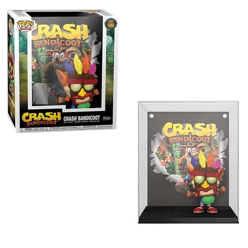 Funko Pop! Games Covers: Crash Bandicoot with Aku Mask (Special Edition) #06 Vinyl Figure
