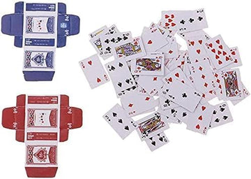1 Set Fashion Miniature Playing Cards Dolls Poker Dolls Decoration Dollhouse Accessories Decoration for Doll Accessories Scale Dollhouse Play Sets