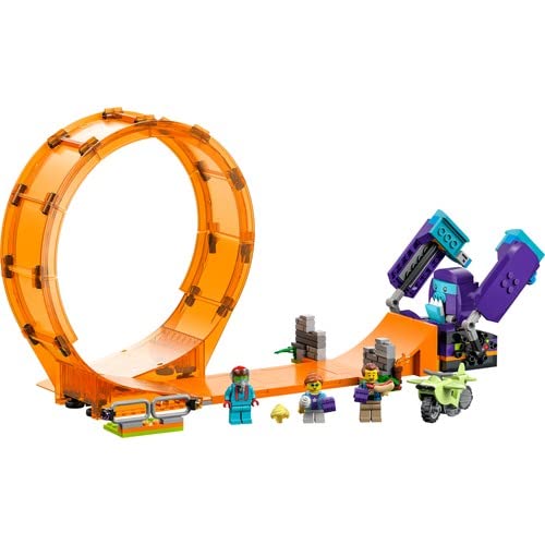 Lego City Stuntz Smashing Chimpanzee Stunt Loop 60338 Building Toy Set for Boys, Girls, and Kids Ages 7+ (226 Pieces)