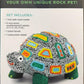 Crocodile Creek DIY Painting Kit - Vibrant Arts and Crafts for Kids Ages 6-8 and Up - Rock Turtle - Painting Kit Includes 6 Weather-Proof Paints,