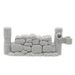 Fisher-Price Replacement Part for Collectible Little People Farm Animals Zoo Safari Playset B8796 - Replacement Gray Rock Wall Fence Posts Piece