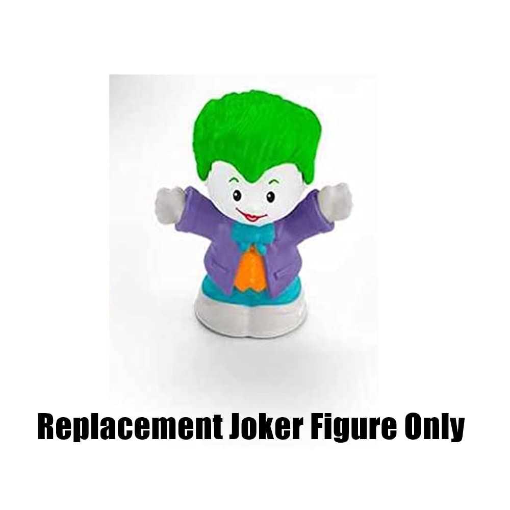 Replacement Part for Fisher-Price Little People Inspired by DC Superfriends Deluxe Batcave Playset HHY77 - Replacement Joker Figure