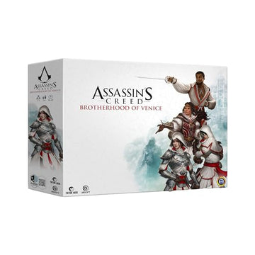 Synapses Games | Assassin’s Creed®: Brotherhood of Venice | Strategy Board Game | Miniatures Campaign | 1 to 4 Players | 30+ Minutes | Ages 14+