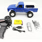 FMTStore WPL C24 1/16 2.4GHz 4WD RC Car Crawler Headlight Remote Control Crawler Off-Road Pick-up Truck RTR Toy Boy, Girl and Adult (Blue)