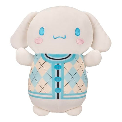 Squishmallows Original Sanrio 10in Plaid Cinnamoroll HugMees - Ultrasoft Official Jazwares Plush (Medium-Sized)