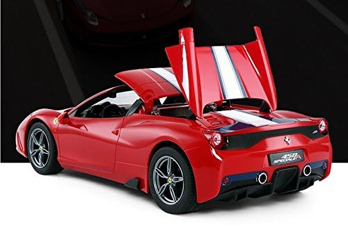 1/14 Scale Ferrari 458 Speciale A Radio Remote Control Model Car R/C RTR Auto Open & Close Roof Convertible Push Button for unisex-children
