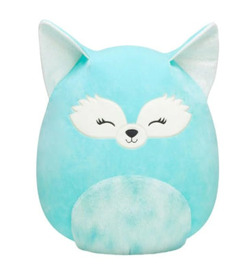 Squishmallows Plush 16 inch Dabney The Teal Fox - Childs Ultra Soft Stuffed Toy