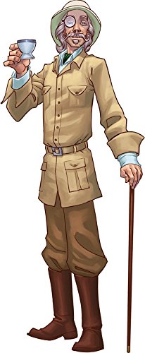 Cheapass Games: The Island of Doctor Lucky, Strategy Board Game, Simple Family Game, 40 Minute Play Time, 2 to 8 Players, For Ages 12 and up