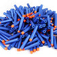 Refill Darts Bullets Compatible with Nerf Guns N-Strike Elite Series Blaster, 100Pcs Nerf Bullet Refill Darts Ammo Premium Foam Bullets Pack (100