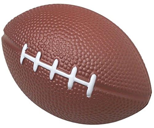 GiftExpress 26pc 4" Foam Mini Football Stress Balls, Mini Sport Balls, Football Themed Party Supplies