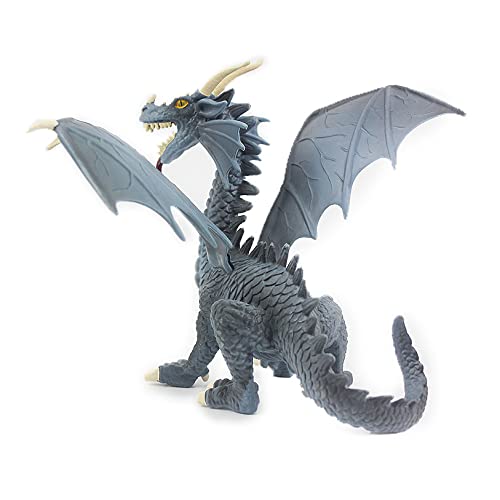 Warmtree 6 inch Realistic Dragon Plastic Flying Dragon Figurines Gifts