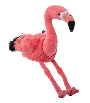 The Petting Zoo Flamingo Stuffed Animal, Gifts for Kids, Wild Onez Zoo Animals, Flamingo Plush Toy 12 inches