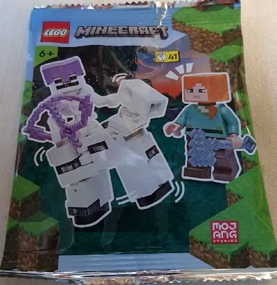 LEGO Minecraft: Alex with Skeleton and Skeleton Horse Mini Set