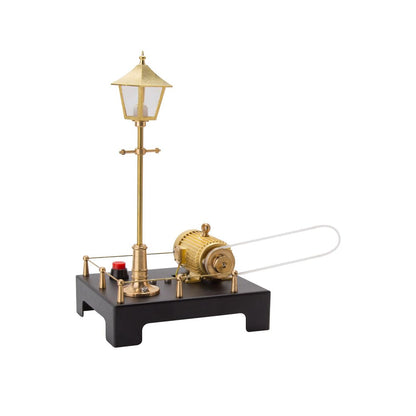 WOWOBONTOY Mini Steam Generator and Lamp Scene Model, DIY Steam Beam Engine Model Accessories for Steam Engine Model, Build Your Own Engine Kit