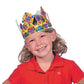 Fun Express DIY Glitter Jewel Crowns for Kids - Makes 12 - Princess Party Crafts and Costumes