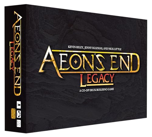 Aeon's End: Legacy - The First Legacy Deck-Building Game - Multi-Session Adventure - Cooperative Deck Builder - 45-90 Min Playing Time - for 1-4