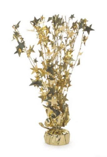 WeGlow International WGI 15" Stars Centerpiece Gold (2 Pack)