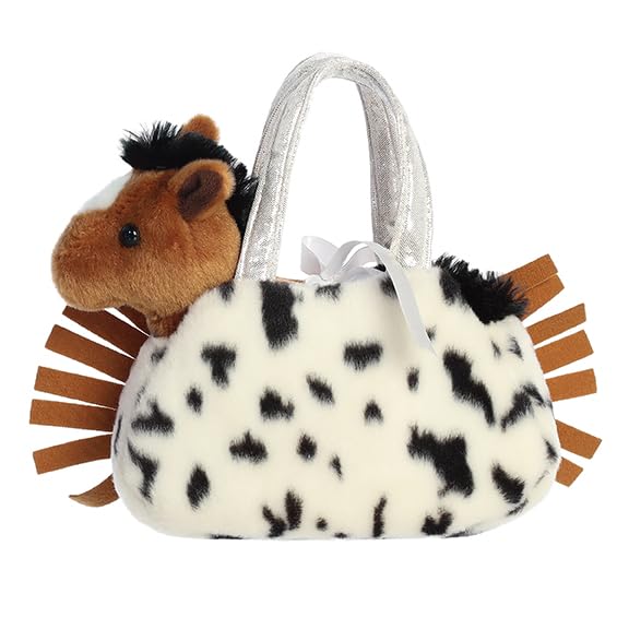 Aurora® Fashionable Fancy Pals™ Western Fringe™ Stuffed Animal - Plush with Stylish Purse for Dress Up Fun - Perfect for Kids 3+ Years, Costumes,
