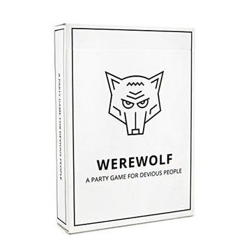 Stellar Factory Werewolf Party Game | Up to 35 Players | 50 Cards | Social Deduction, Bluffing | Ages 12+ | Made in USA