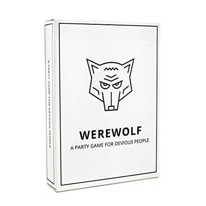 Stellar Factory Werewolf Party Game | Up to 35 Players | 50 Cards | Social Deduction, Bluffing | Ages 12+ | Made in USA