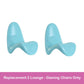 Replacement Parts for Barbie Doll Dreamhouse Dollhouse Playset HMX10 - Replacement 2 Blue Lounge - Gaming Chairs