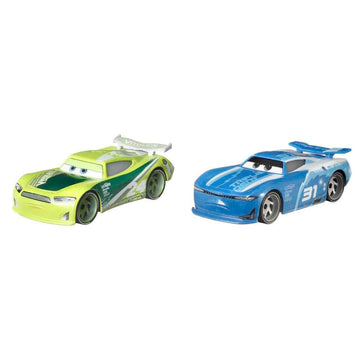 Disney Cars Toys and Pixar Cars 3, NG Vitoline & Triple Dent 2-Pack, 1:55 Scale Die-Cast Fan Favorite Character Vehicles for Racing and Storytelling