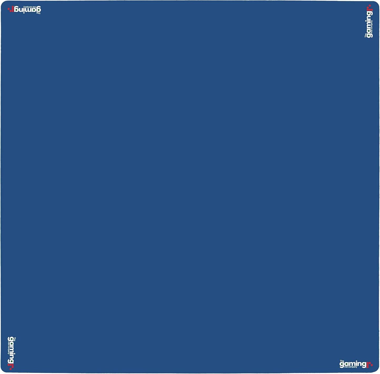The Gaming Mat Company Mahjong Mat. 33" x 33" Blue with Stitched Edge Premium Square Playmat for Poker, Dominoes & Bridge, Professional Mahjong Table