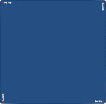 The Gaming Mat Company Mahjong Mat. 33" x 33" Blue with Stitched Edge Premium Square Playmat for Poker, Dominoes & Bridge, Professional Mahjong Table