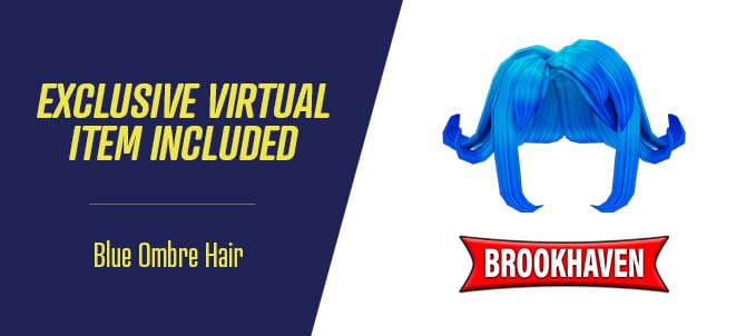 DevSeries Brookhaven's Most Wanted - Six 2.75-Inch Mix-and-Match Figures with Unique Accessories and Exclusive Virtual Item Code