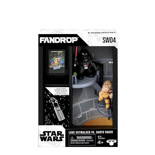 FANDROP SW04-Star Wars: The Empire Strikes Backâ - Luke Skywalker VS. Darth Vader, FANDROP Combines an Epic Diorama, Artifacts & Scene Marker Creating