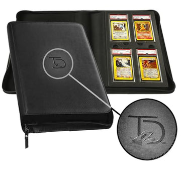 TopDeck Slab Binder | PSA 28 Card Binder | Premium Innovative Storage for Graded Cards | Collector's Album for Safe Display & Organization |