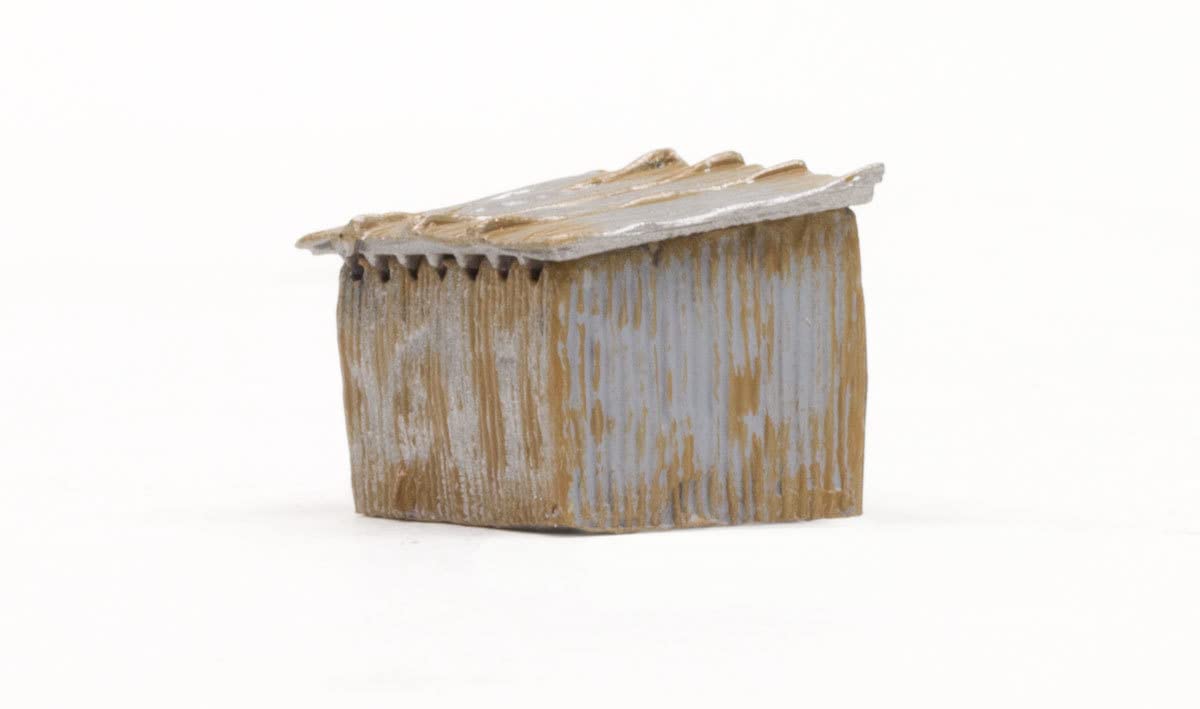 Woodland Scenics WOOBR4946 N Built-Up Tin Shack