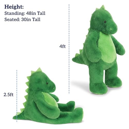 Vermont Teddy Bear Giant T-Rex Plush 4FT | USA Bear Hospital Care