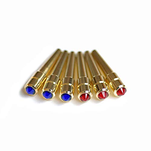 WE Games Austrian Crystal Cribbage Pegs in Assorted Colors - 6 Pack