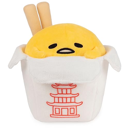 GUND Sanrio Take Out Gudetama 9-Inch Egg Plush Toy for Ages 1+