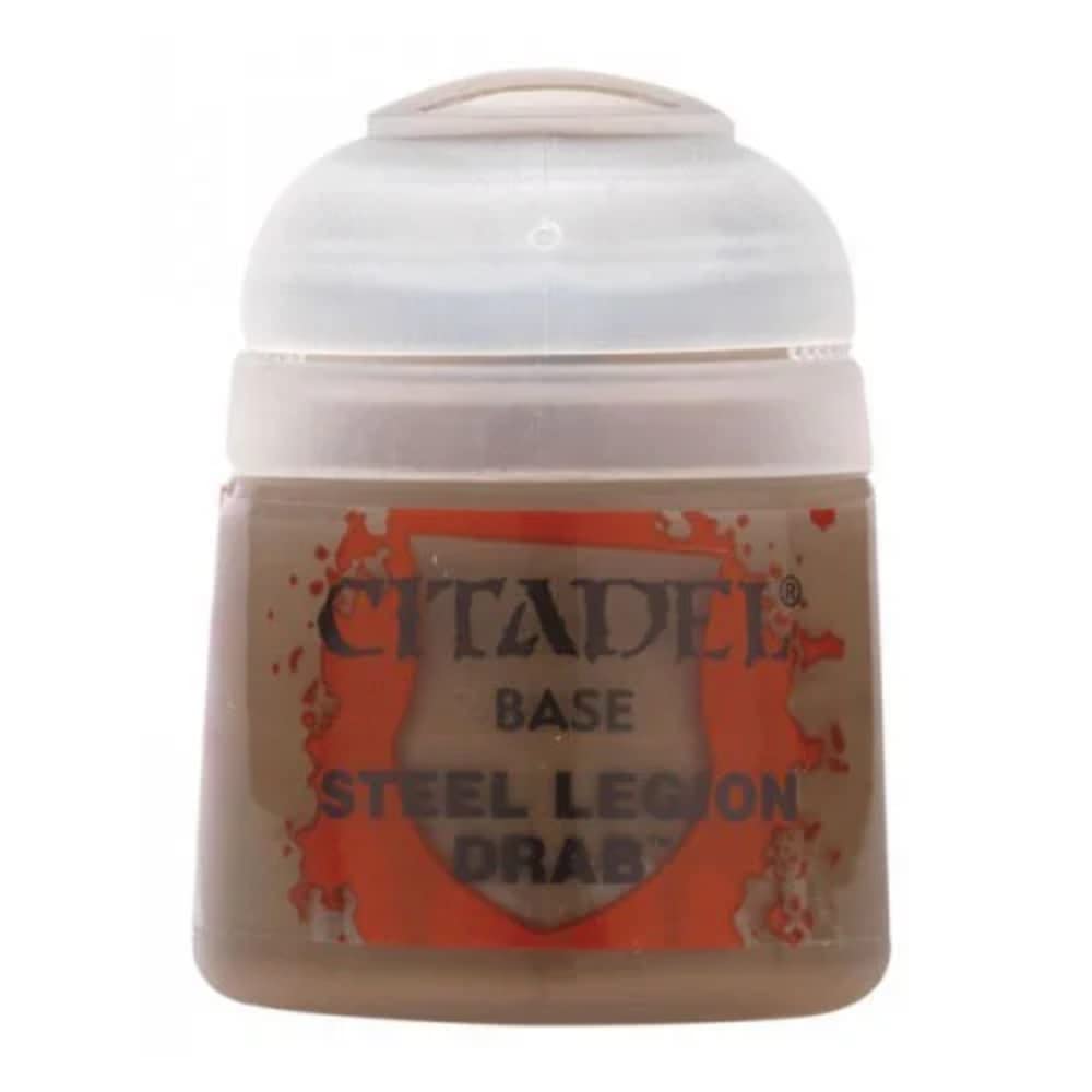 Games Workshop Citadel Paint Pot - Base Steel Legion Drab