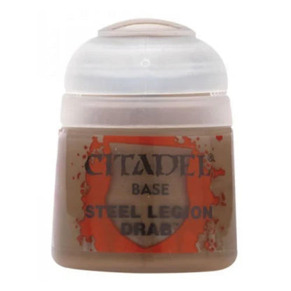 Games Workshop Citadel Paint Pot - Base Steel Legion Drab