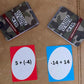 Negative Number War - A Fun Pre-Algebra Math Game for Kids 8-12 and Adults. Practice Adding and subtracting Negative Numbers While Having Fun!