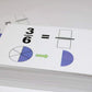 Unbranded New Beginning Graphical Fractions Simplification Math Flash Cards- W/ Pie Charts Best Buy