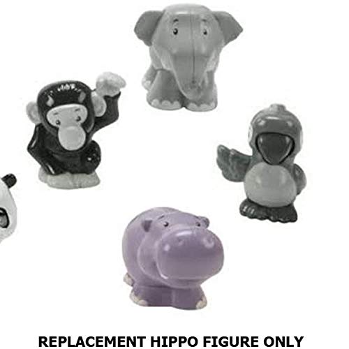 Fisher-Price Replacement Parts for Safari Playset Little People Share and Care Safari Playset FHF35~1 Purple Hippo Figure