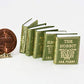 Dollhouse Miniature Set of 5 Classic Books by J. R. R. Tolkien by New Creations