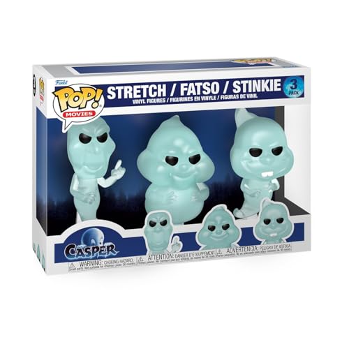 Funko Pop! Movies: Casper 30th Anniversary - Stretch/Fatso/Stinkie - 3-Pack - Collectable Vinyl Figure - Gift Idea - Official Merchandise - Toys