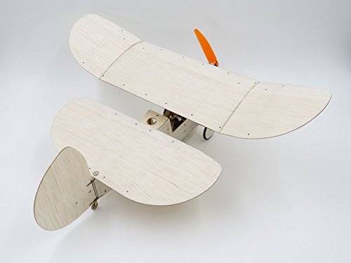 Dancing Wings Hobby K0704 RC Plane Ultra-Micro Balsawood Airplane Model 358mm Newton Kit with Power System