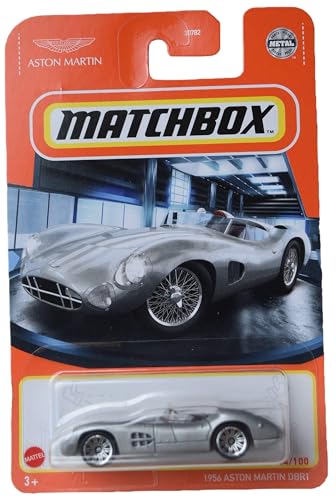 Matchbox 1956 Aston Martin DBR1, Silver 44/100