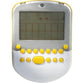 Mattel Big Screen Solitaire - White/ Silver with Yellow Accents