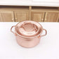 EatingBiting Mini Soup Pot 1/12 Dollhouse Miniature Kitchen Copper Pots 1:12 Miniature Furniture Kitchen Room Soup Pot Cooking Landscape Miniature