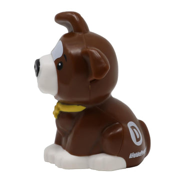 Fisher-Price Replacement Part for Collectible Little People Alphabet Fun Zoo Safari Farm Playset JGR92 - Replacement Letter D Brown Puppy Dog Figure