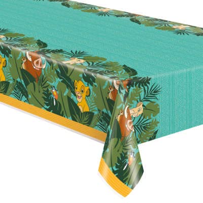 Lion King Party Supplies Plastic Tablecover (2 pack)