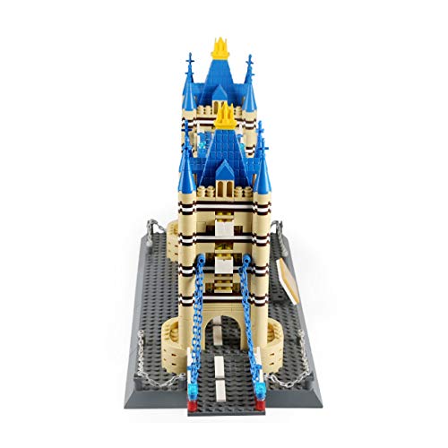 Apostrophe Games Tower Bridge Building Block Set - 1,052 Pieces London Tower Bridge Model Building Blocks for Adults and Kids - Architecture Kit