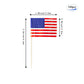 American Flag USA Flag, Small Mini American Toothpick Flags for Food, Cupcakes, Cocktails, Appetizers, Bar Party Decorations
